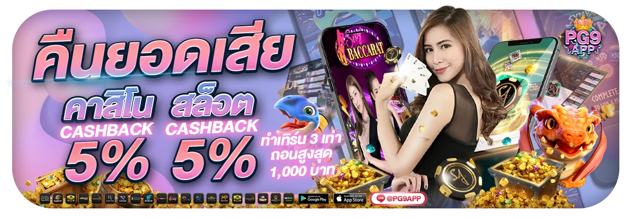 PG9APP สล็อตออนไลน์ เกมแตกง่ายรวมค่ายดัง